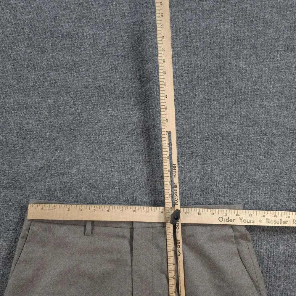 Banana Republic Pants Mens 32x34 Gray Wool Flannel Tapered Dress Vitale Barberis
